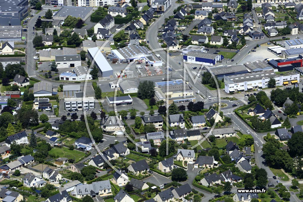 Photo arienne de Vitr (Sud)