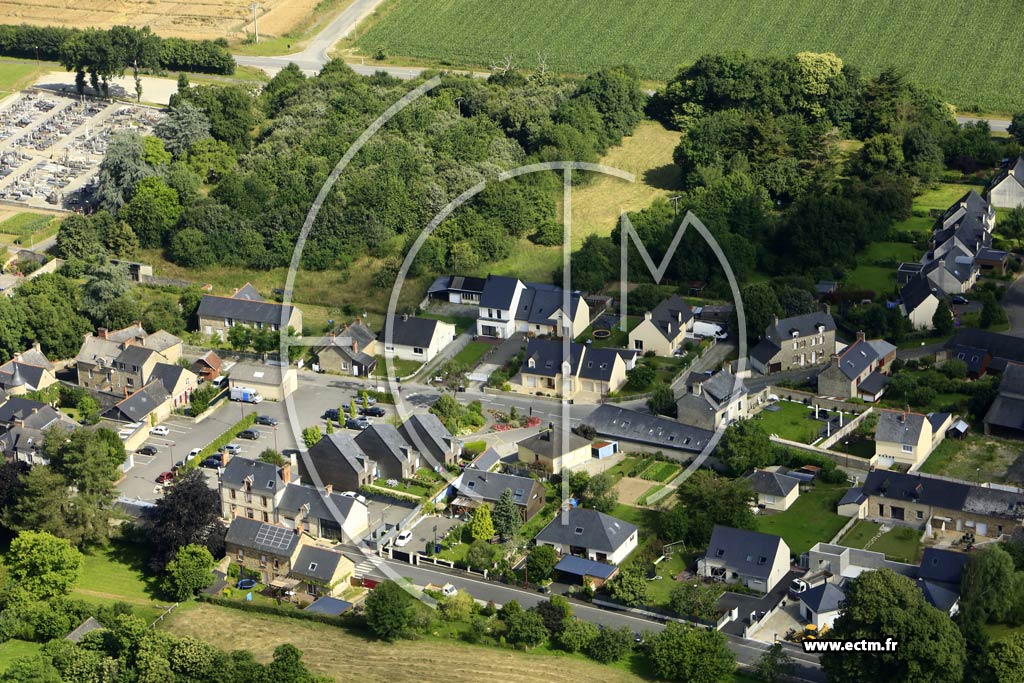 Photo arienne de Bourg-des-Comptes