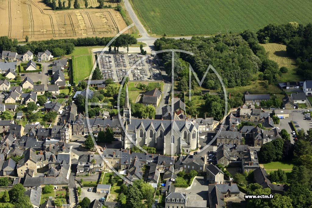 Photo arienne de Bourg-des-Comptes
