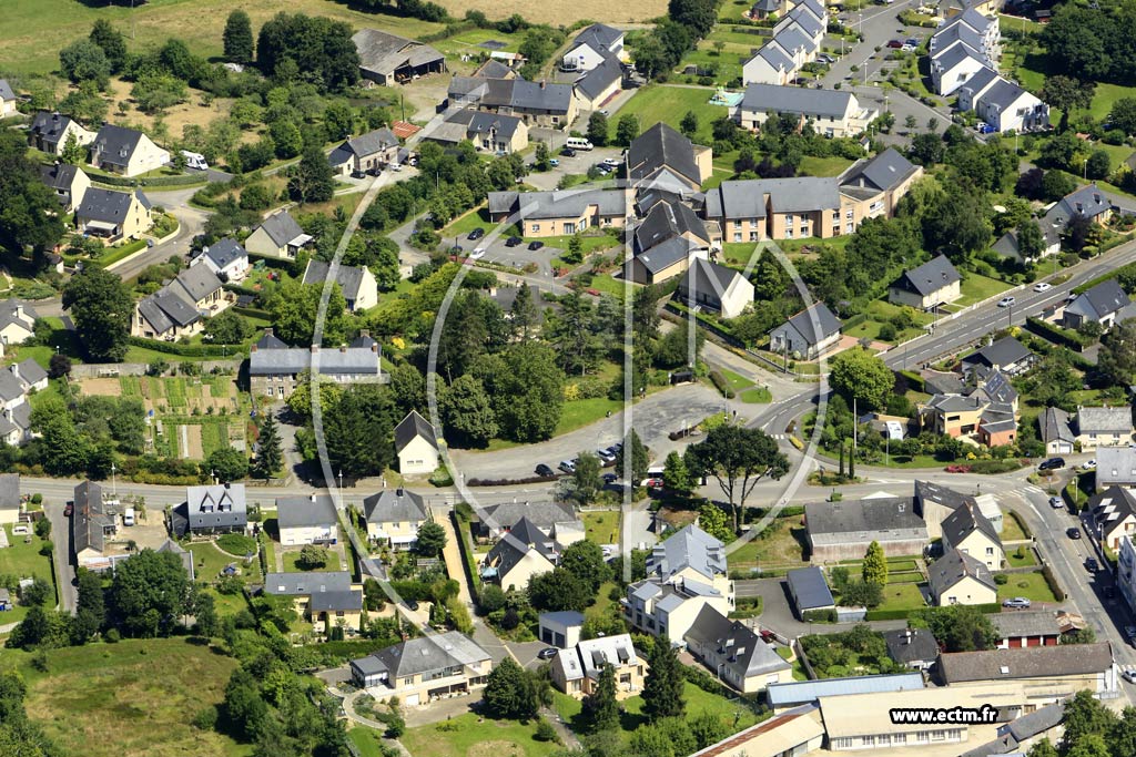 Photo arienne de Guichen