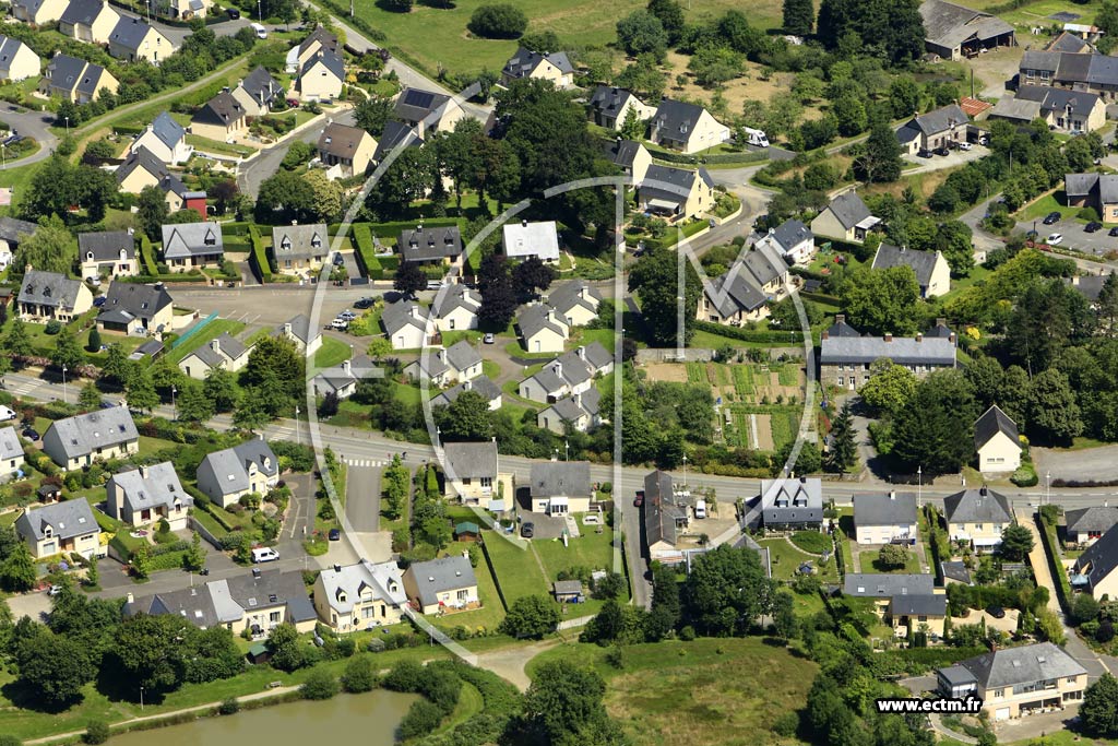 Photo arienne de Guichen