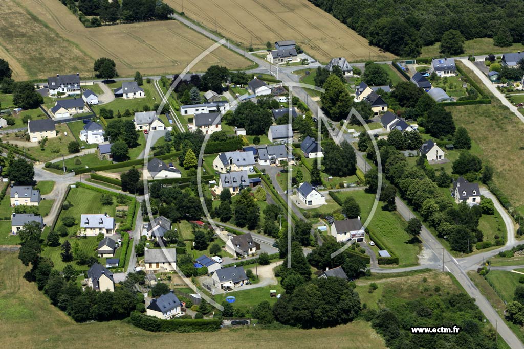 Photo arienne de Guignen (Crapaudel - Bel-Air)