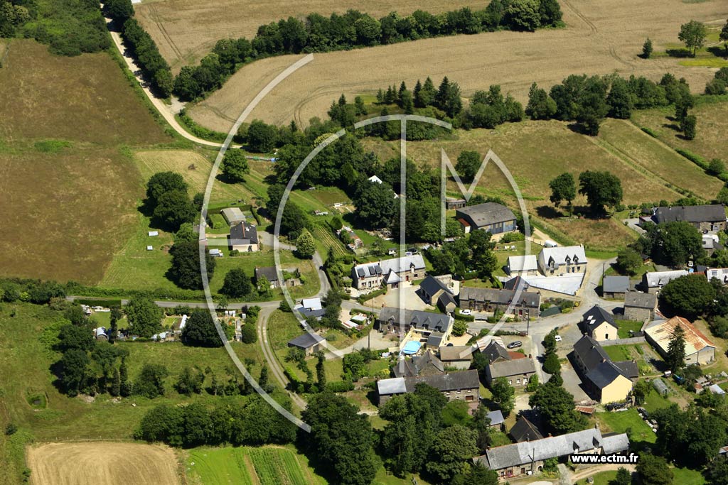 Photo arienne de Guignen (la Mollire)