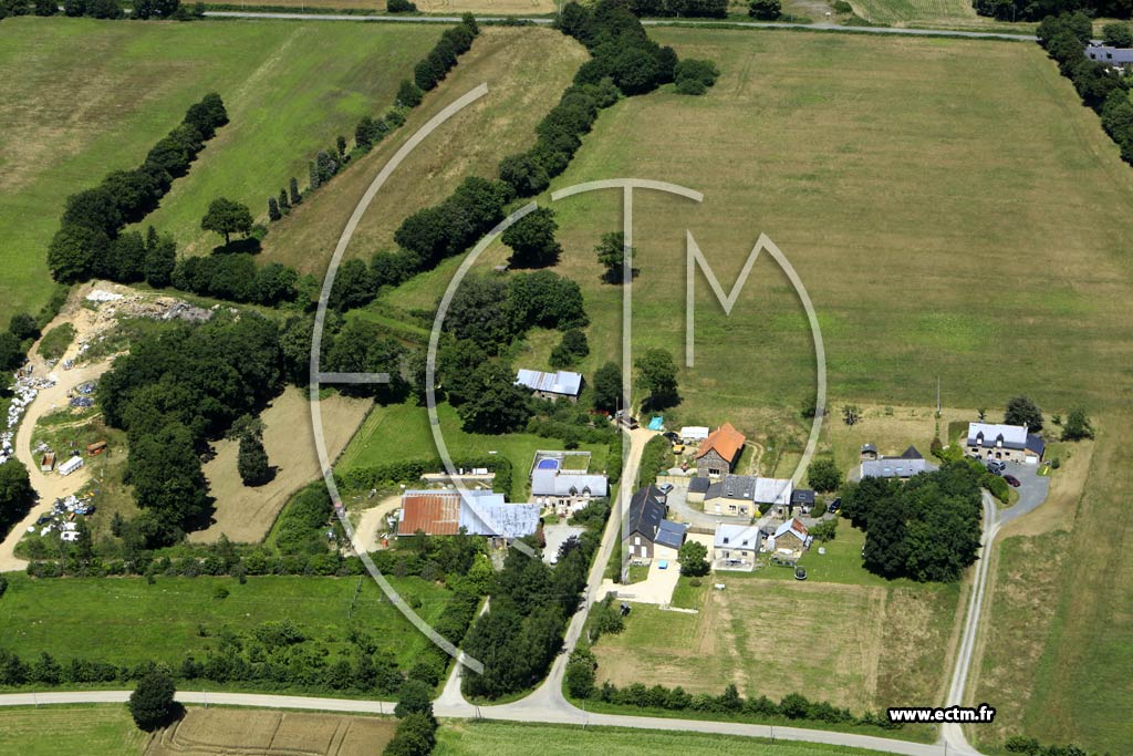 Photo arienne de Guignen (le Bas d'Alleuc)