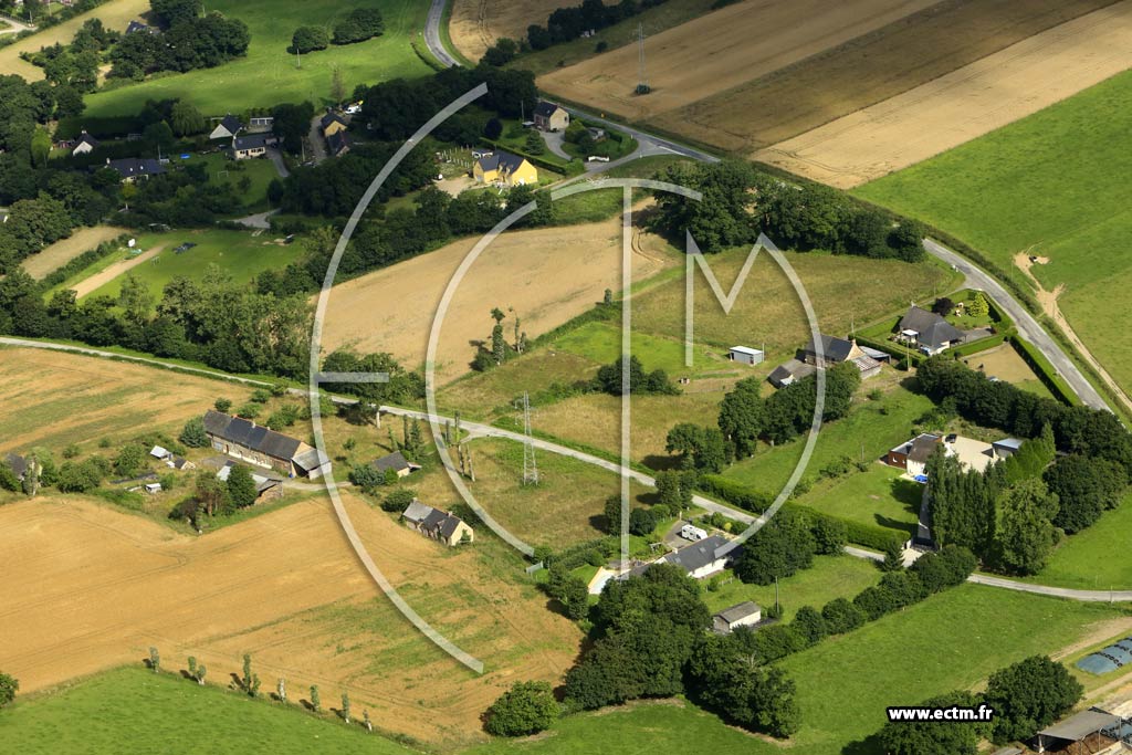 Photo arienne de Le Petit-Fougeray (le Val)