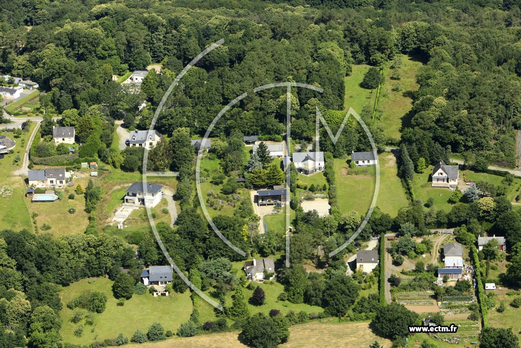 Photo arienne de Saint-Senoux (le Clos de la Gre)