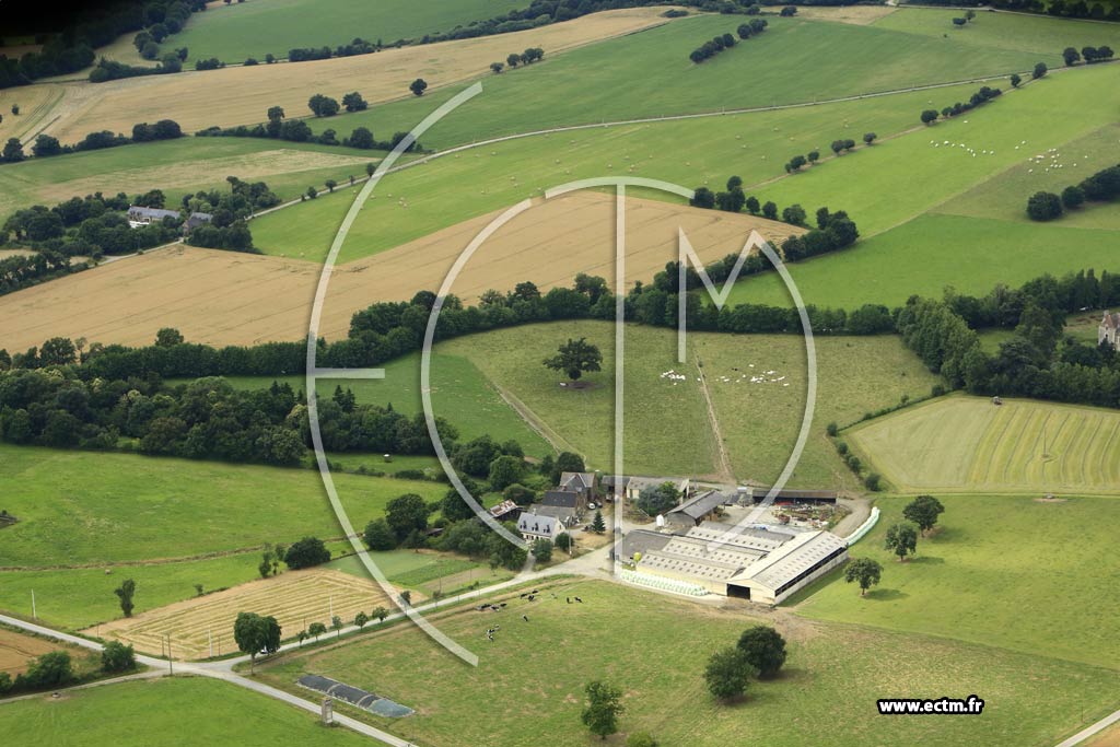 Photo arienne de Erc-en-Lame (le Val de la Motte)