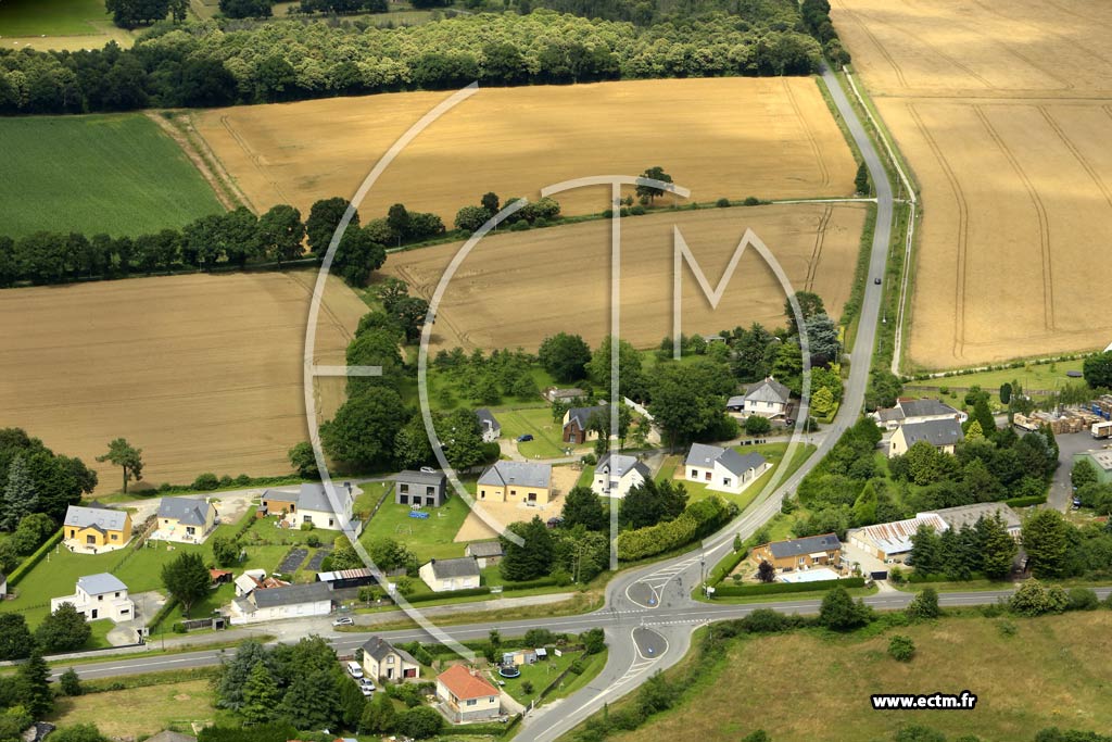 Photo arienne de Erc-en-Lame (les Croix Brault)