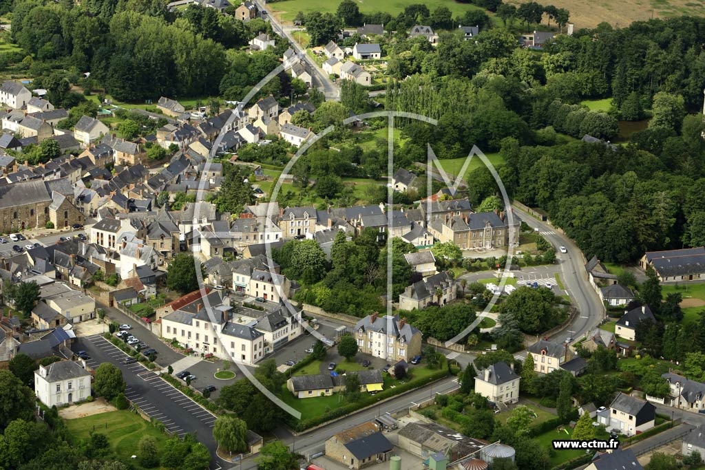 Photo arienne de Grand-Fougeray