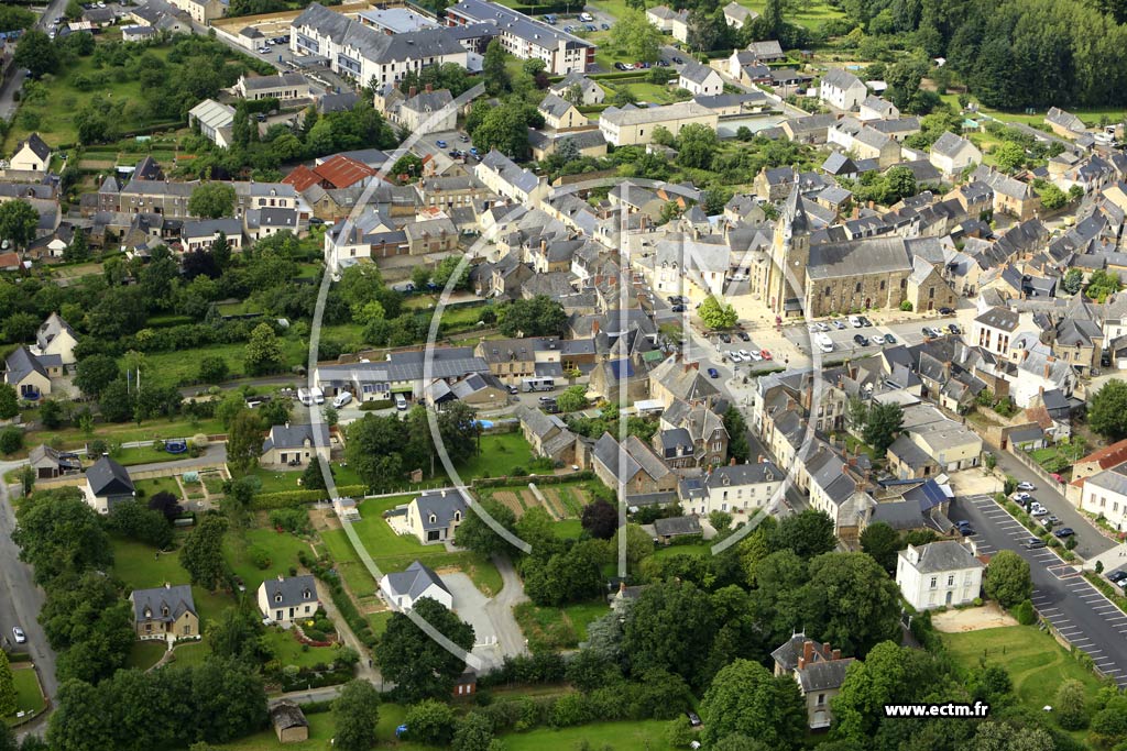 Photo arienne de Grand-Fougeray