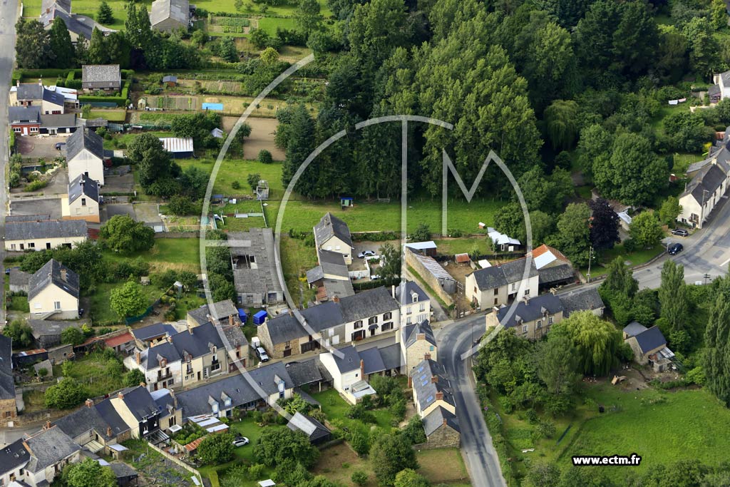 Photo arienne de Grand-Fougeray