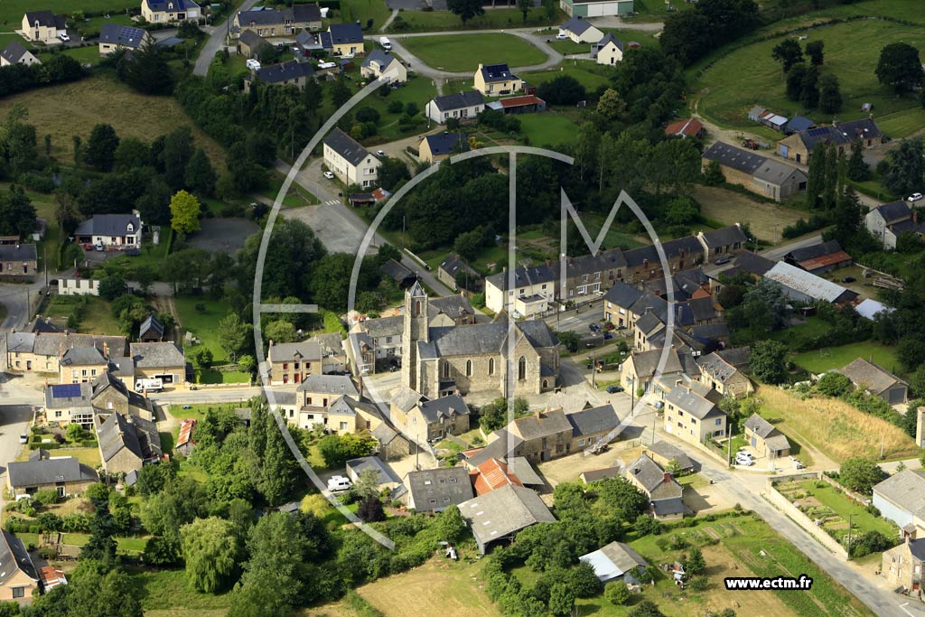 Photo arienne de La Bosse-de-Bretagne