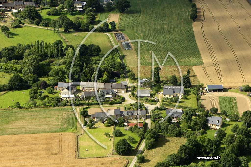 Photo arienne de La Bosse-de-Bretagne (la Mouchre)