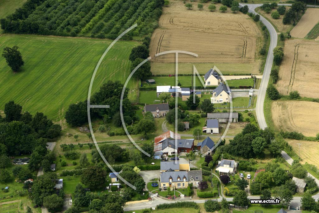 Photo arienne de La Dominelais (la Minais)