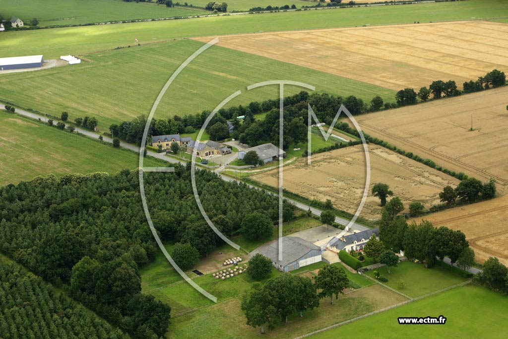 Photo arienne de Saint-Sulpice-des-Landes (Bonne Fontaine)
