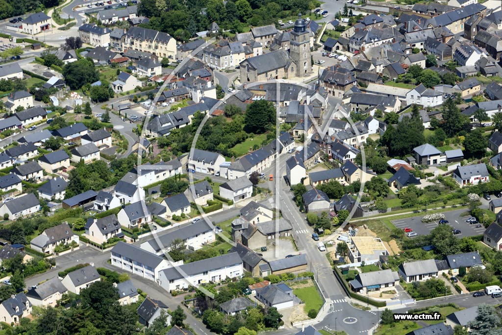 Photo arienne de Bral-sous-Montfort (Centre)