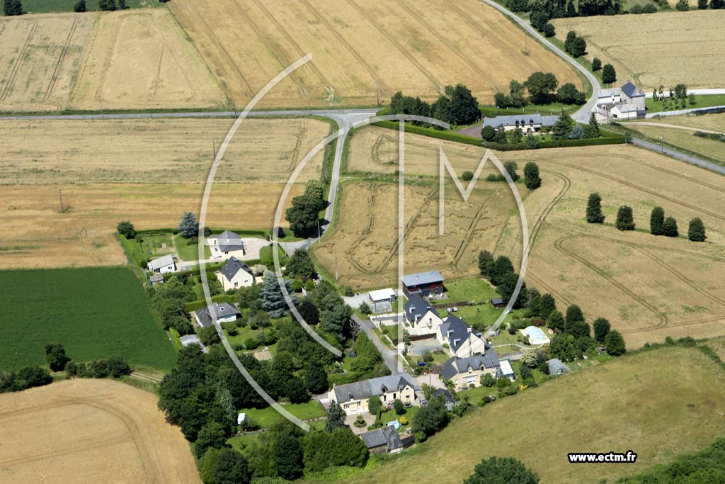 Photo arienne de Bral-sous-Montfort (le Breil)