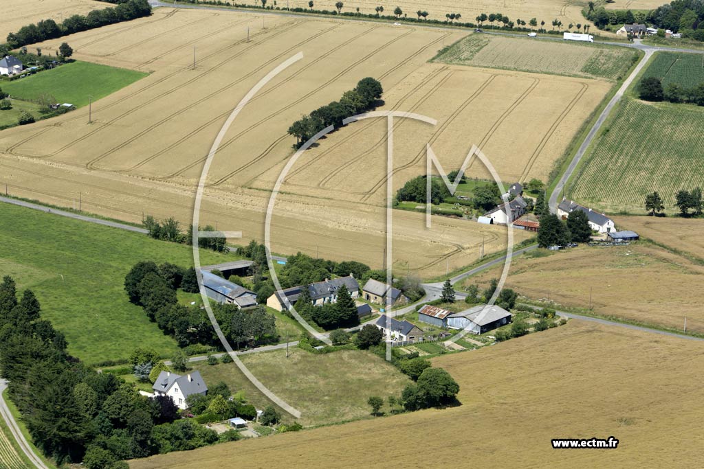 Photo arienne de Mordelles (la Garenne)
