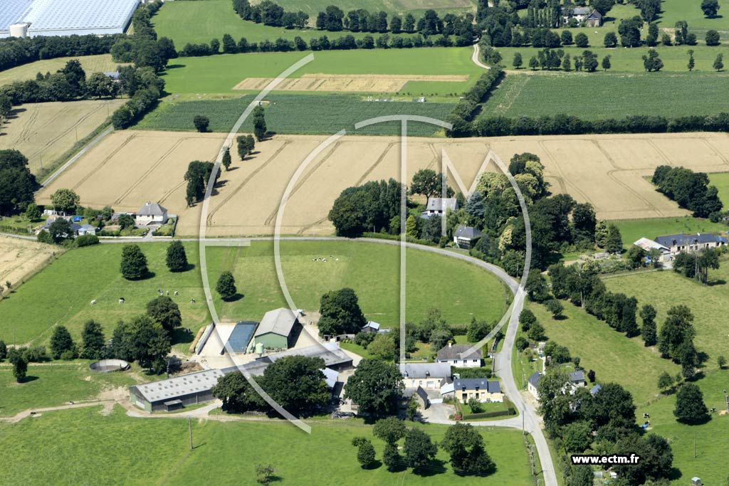 Photo arienne de Mordelles (le Champs d'Avesnire)