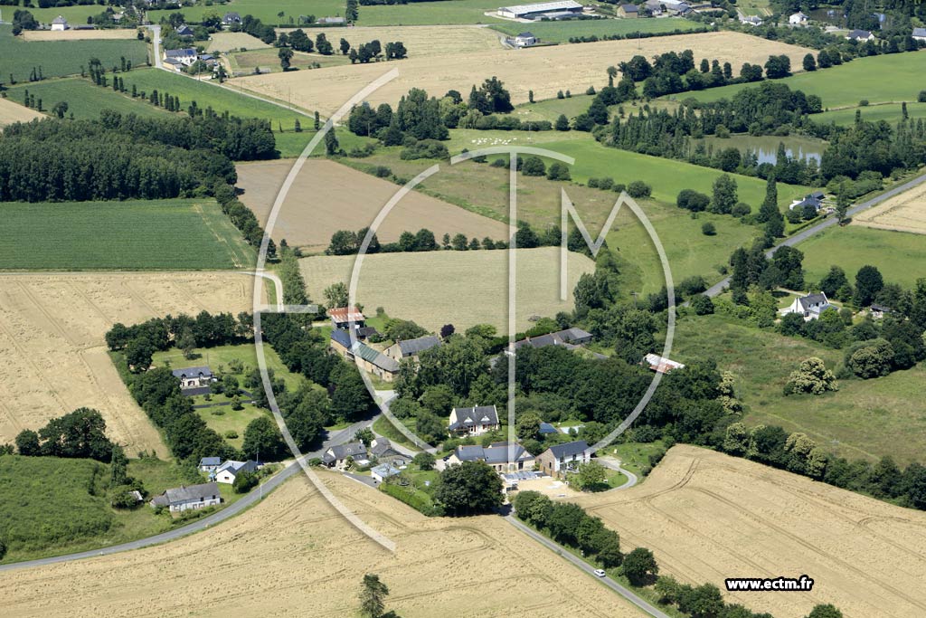 Photo arienne de Mordelles (le Haut Plessis)