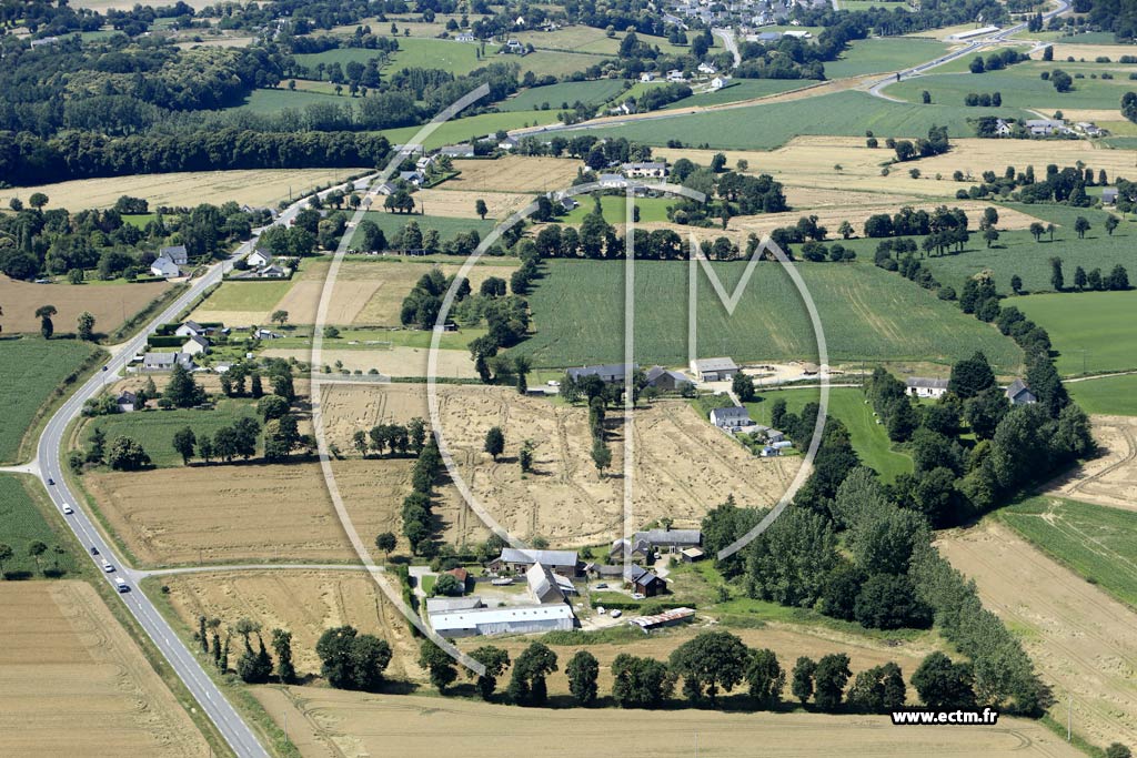 Photo arienne de Talensac (la Froardire - la Peuvenais)