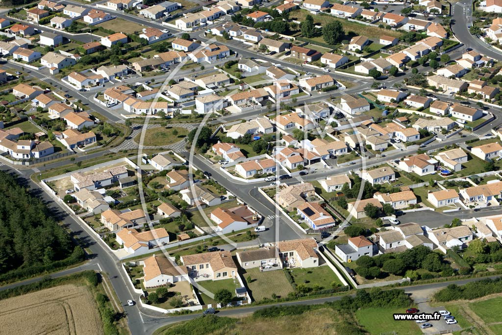 Photo arienne de Bretignolles-sur-Mer (la Bassois)