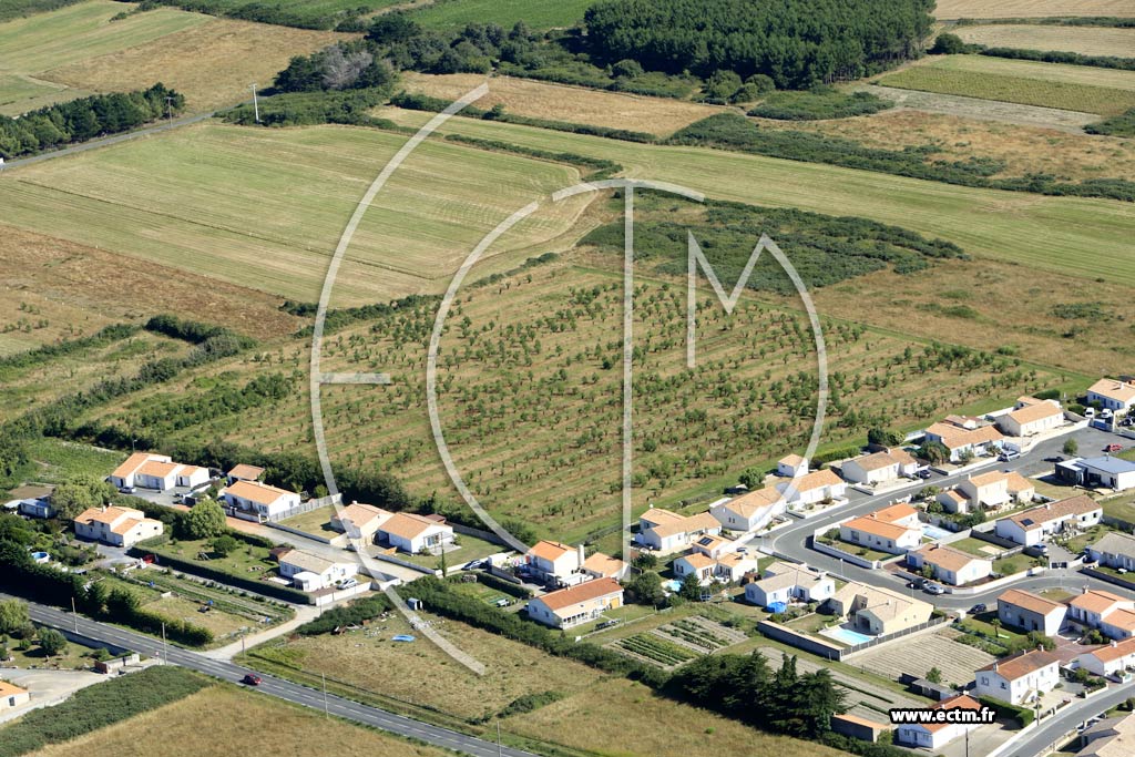 Photo arienne de Bretignolles-sur-Mer (la Chalonnire)