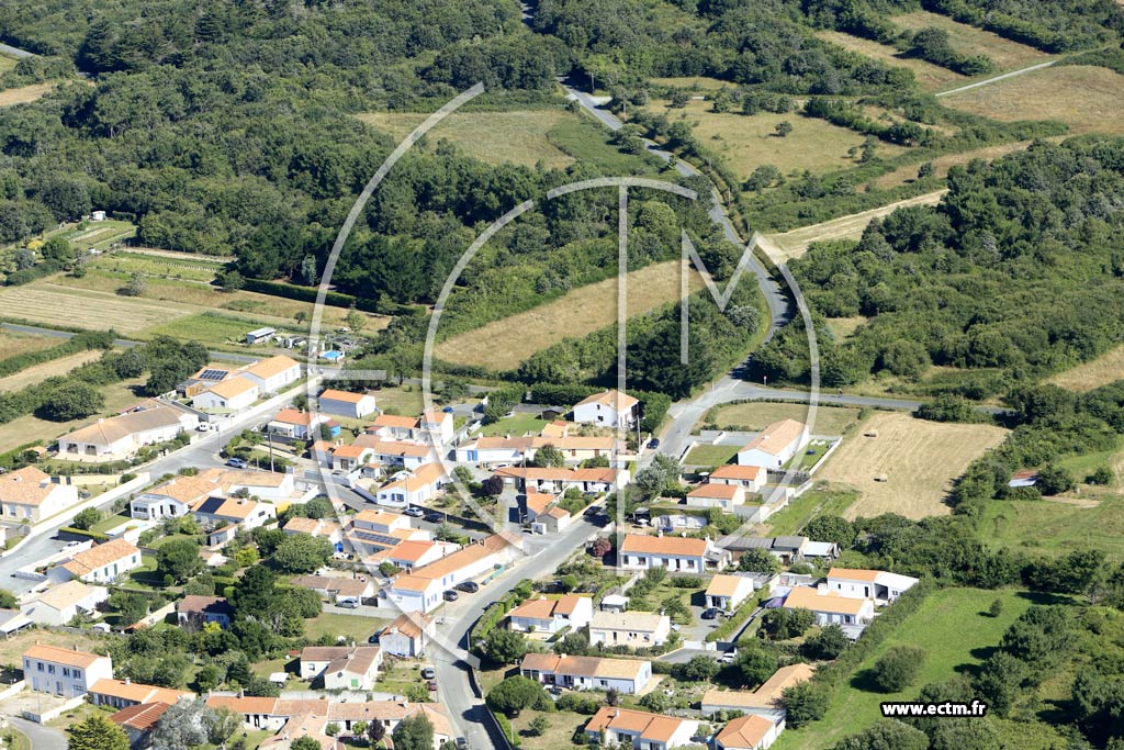 Photo arienne de Bretignolles-sur-Mer (la Girardire)