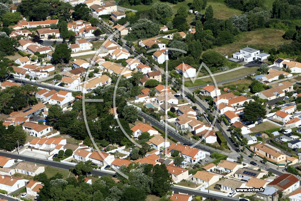 Photo arienne de Bretignolles-sur-Mer (la Pare)