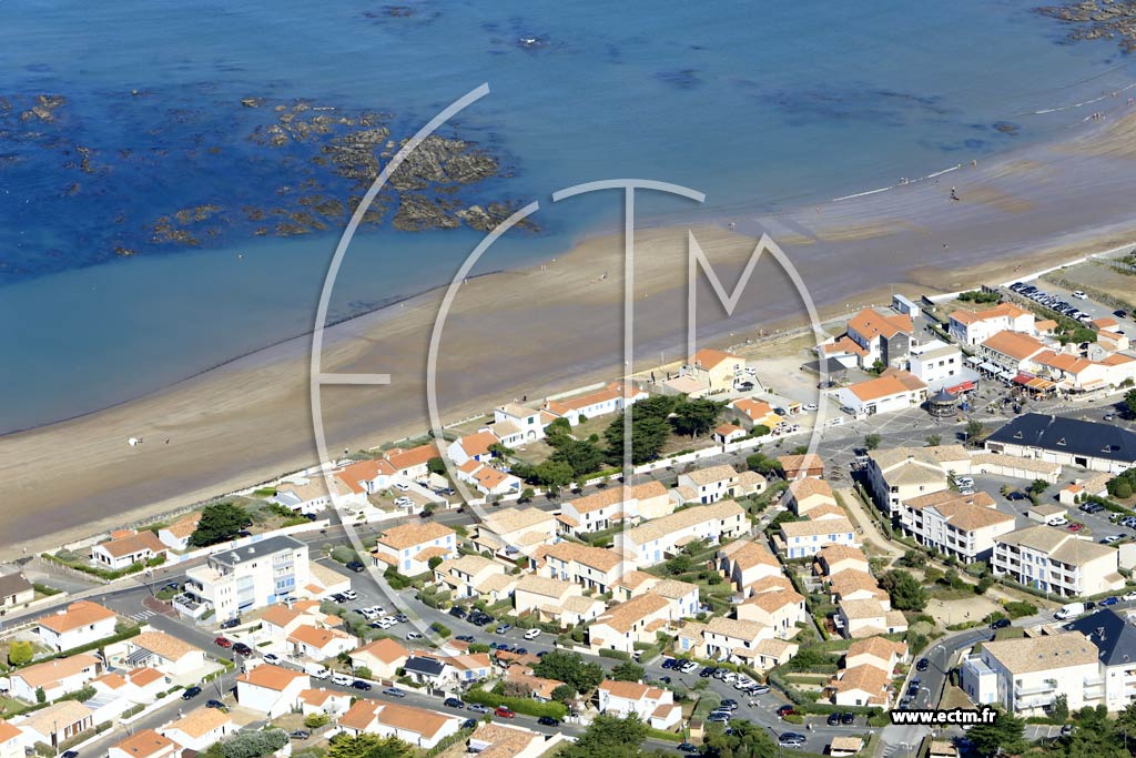 Photo arienne de Bretignolles-sur-Mer (la Pare)