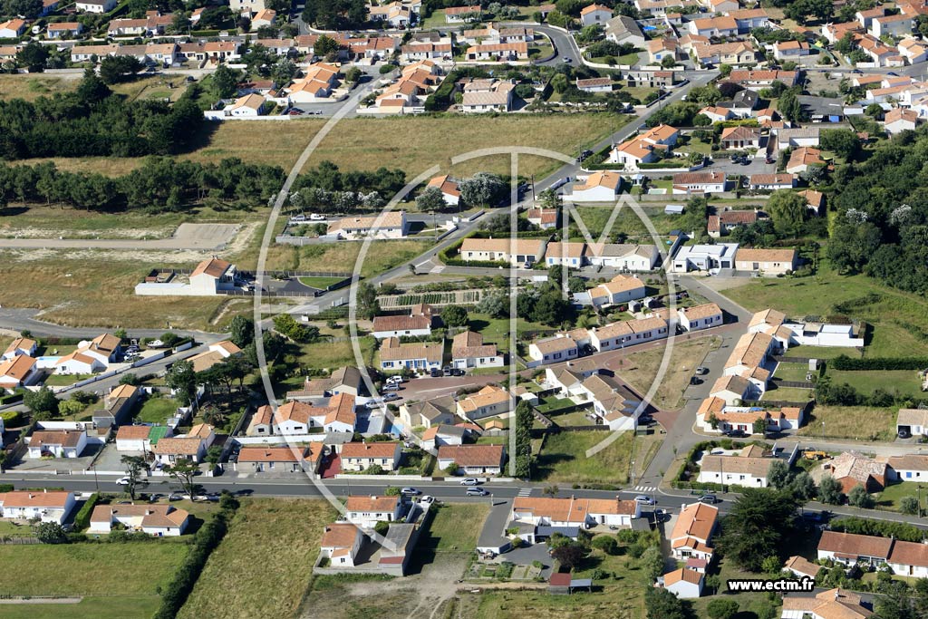 Photo arienne de Bretignolles-sur-Mer (la Sauzaie)