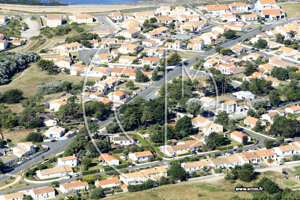Photo arienne de Bretignolles-sur-Mer (la Sauzaie)