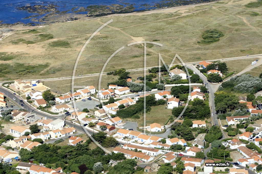 Photo arienne de Bretignolles-sur-Mer (la Sauzaie)