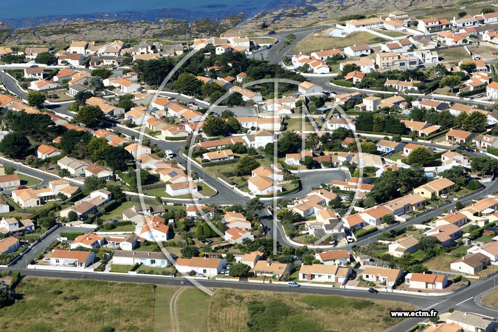 Photo arienne de Bretignolles-sur-Mer (le Chatelier)