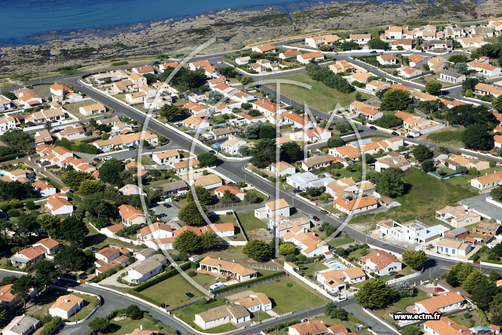 Photo arienne de Bretignolles-sur-Mer (le Chatelier)