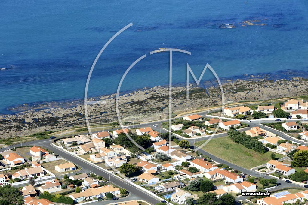 Photo arienne de Bretignolles-sur-Mer (le Chatelier)