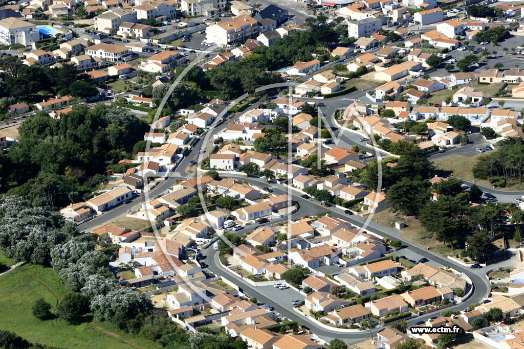 Photo arienne de Bretignolles-sur-Mer (le Prgneau)