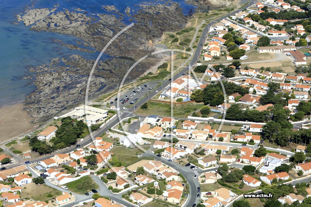 Photo arienne de Bretignolles-sur-Mer (le Prgneau)