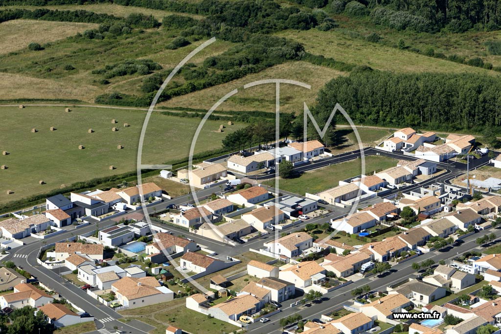 Photo arienne de Bretignolles-sur-Mer (les Arrires Saisons)
