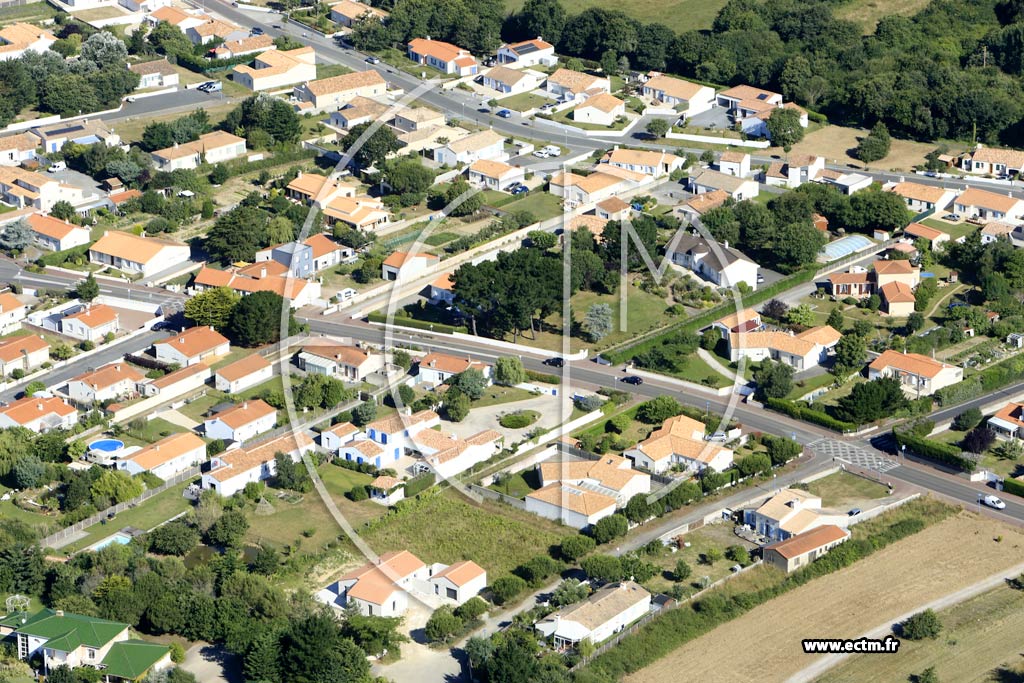 Photo arienne de Bretignolles-sur-Mer (les Roullires)