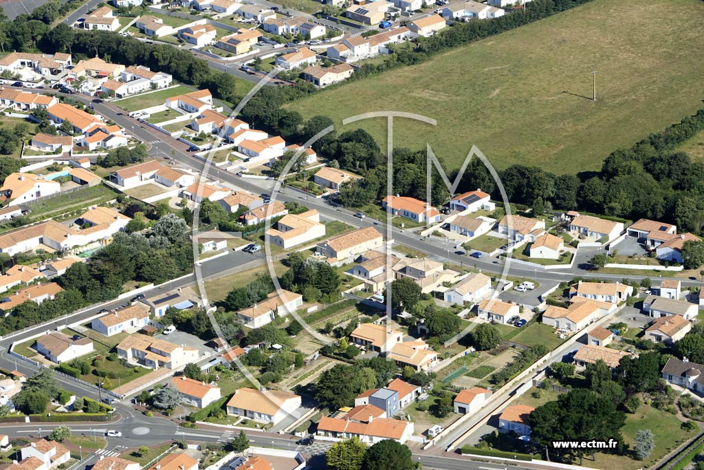 Photo arienne de Bretignolles-sur-Mer (les Roullires)