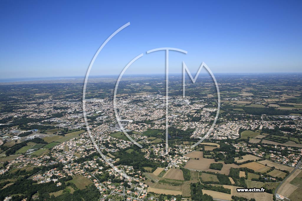 Photo arienne de Challans (les Ormeaux)