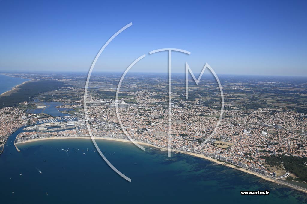 Photo arienne de Les Sables-d'Olonne
