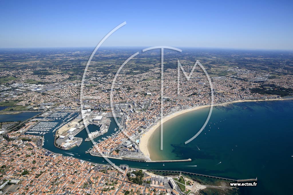 Photo arienne de Les Sables-d'Olonne