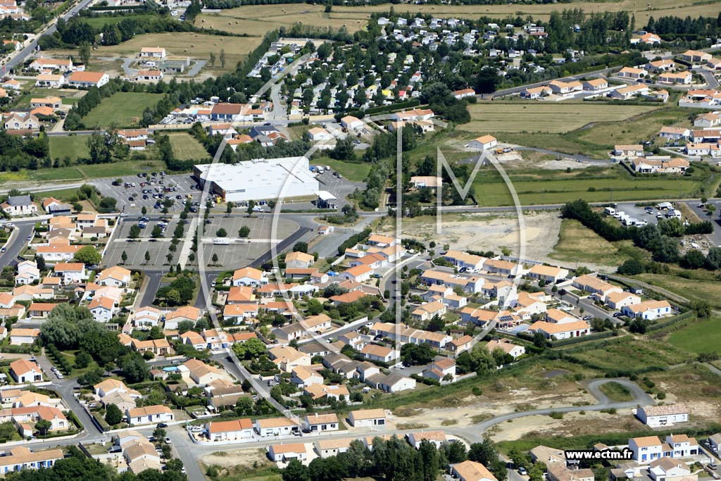 Photo arienne de Notre-Dame-de-Monts