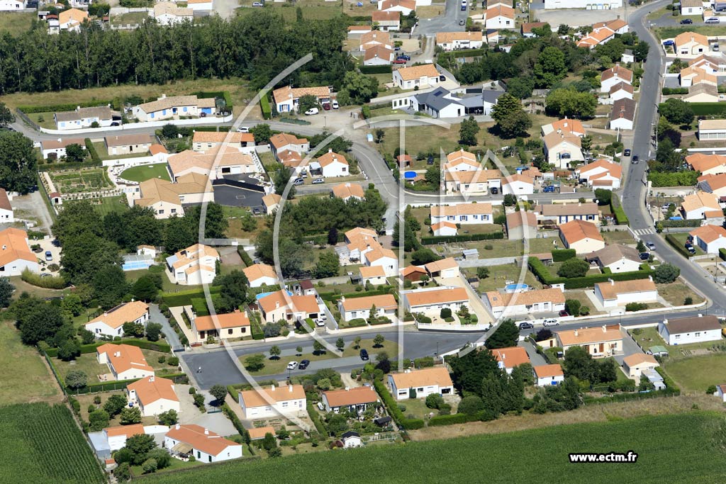 Photo arienne de Notre-Dame-de-Riez