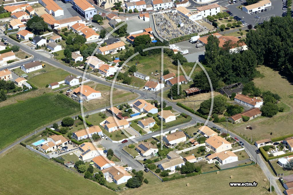 Photo arienne de Notre-Dame-de-Riez