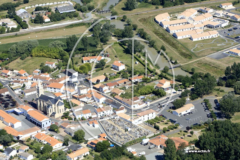 Photo arienne de Notre-Dame-de-Riez