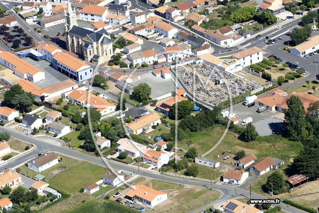 Photo arienne de Notre-Dame-de-Riez