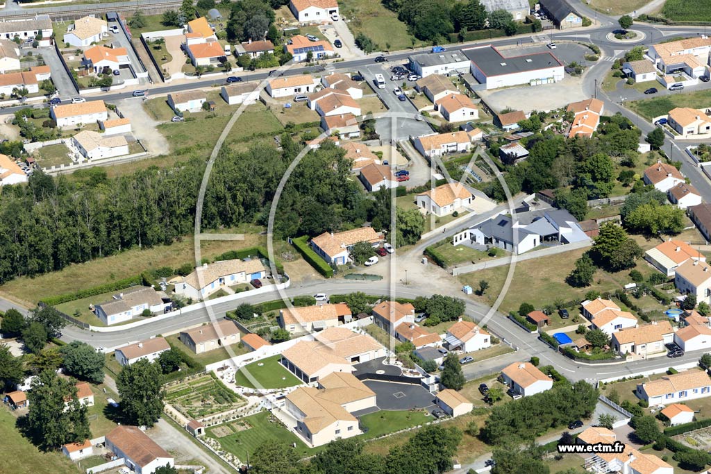 Photo arienne de Notre-Dame-de-Riez